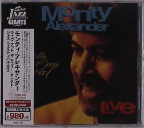 Monty Alexander (geb. 1944): Live At The Cully Select Jazz Festival 1991, CD