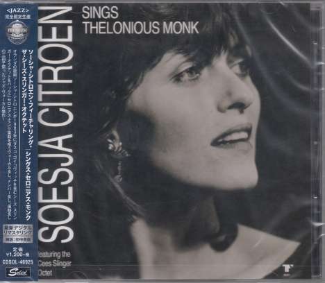 Soesja Citroen &amp; The Cees Slinger Octet: Sings Thelonious Monk, CD