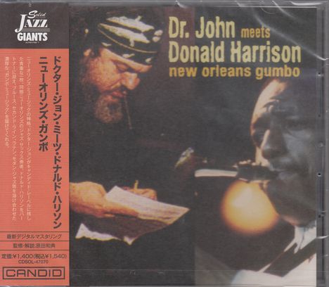 Donald Harrison &amp; Dr. John: New Orleans Gumbo, CD