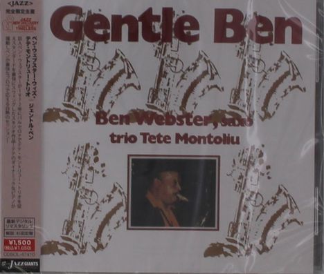 Tete Montoliu &amp; Ben Webster: Gentle Ben, CD