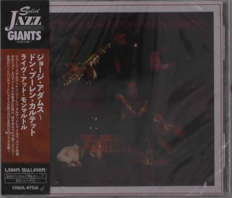 George Adams &amp; Don Pullen: Live At Montmartre, CD