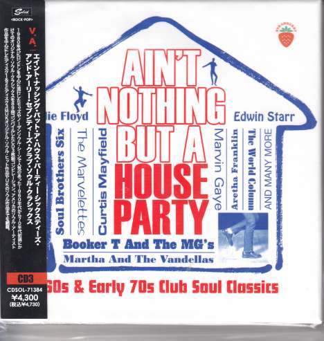 Ain't Nothing But A House Party (60s &amp; Early 70s Club Soul Classics), 3 CDs