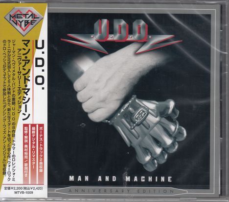 U.D.O.: Man And Machine (Anniversary Edition), CD