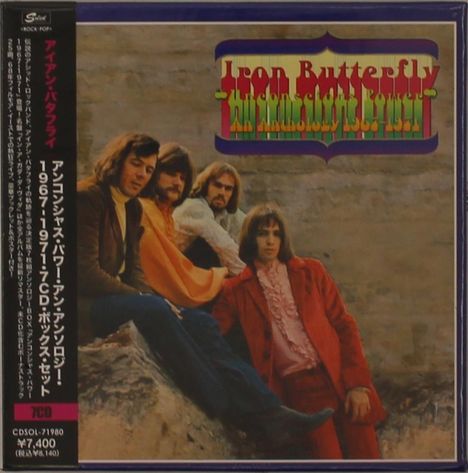 Iron Butterfly: Unconscious Power: An Anthology 1967 - 1971 (remastered) (Boxset) (Reissue), 7 CDs