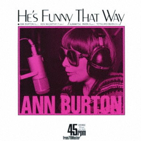 Ann Burton (1933-1989): He's Funny That Way, CD