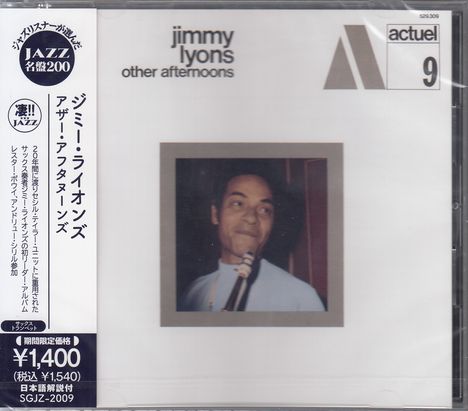 Jimmy Lyons (1931-1986): Other Afternoons (Limited Price Edition), CD