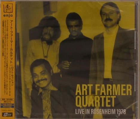 Art Farmer (1928-1999): Lost Session: Live In Rosenheim 1978, CD