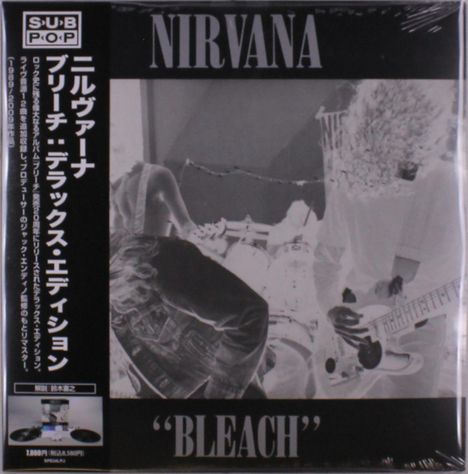 Nirvana: Bleach (Limited Deluxe Edition), 2 LPs
