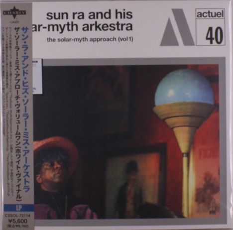 "Sun Ra and his Solar-Myth Arkestra", "the solar-myth approach (vol 1)", "actuel 40". Vintage Look.
