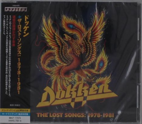 Dokken: The Lost Songs: 1978-1981, CD