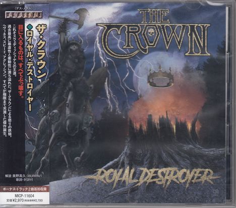 The Crown: Royal Destroyer, CD