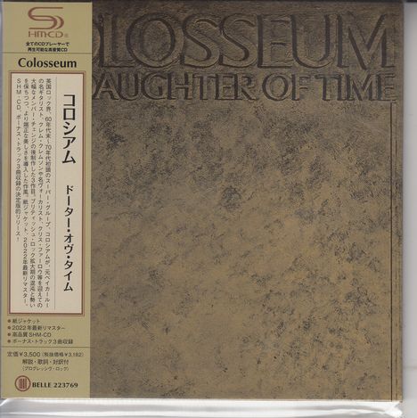 Colosseum: Daughter Of Time (SHM-CD) (Digisleeve), CD