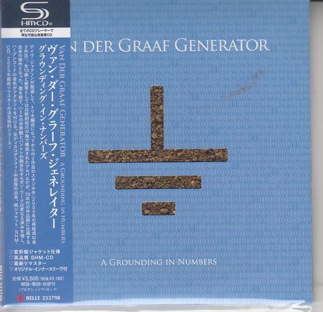 Van Der Graaf Generator: A Grounding In Numbers (SHM-CD) (Papersleeve), CD