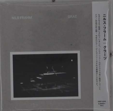 Nils Frahm (geb. 1982): Graz, CD