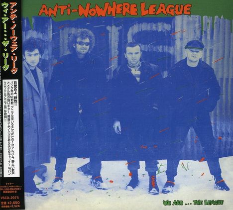 Anti-Nowhere League: We Are..The League + 7, CD