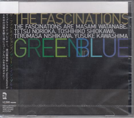 The Fascinations: Green In Blue, CD