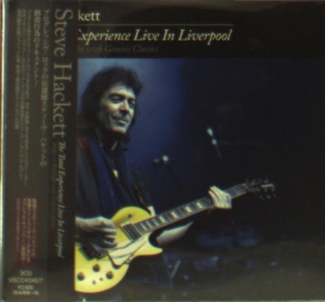 Steve Hackett (geb. 1950): The Total Experience Live In Liverpool (Digisleeve), 3 CDs