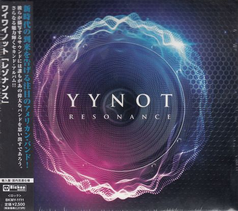 Yynot: Resonance (Digipack), CD