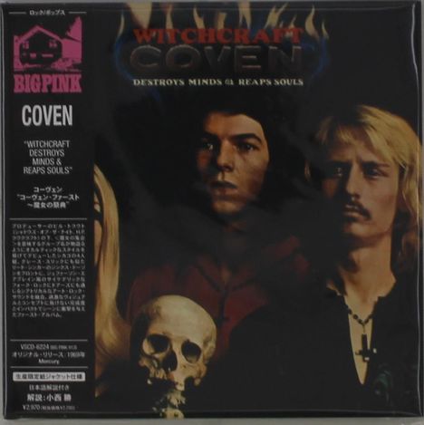 Coven: Witchcraft Destroys Minds & Reaps Souls (Digisleeve), CD