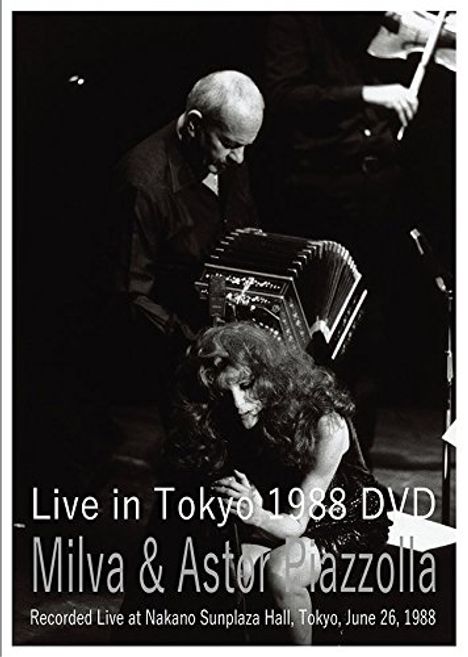 Milva: Milva &amp; Astor Piazzolla Recorded Live In Tokyo 1988, DVD