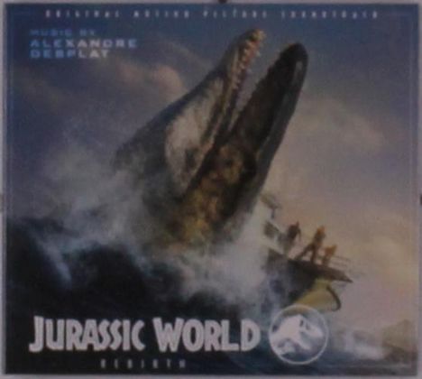 "Jurassic World: Rebirth" Soundtrack von Alexandre Desplat. Ein riesiges Meereswesen greift ein Schiff an.