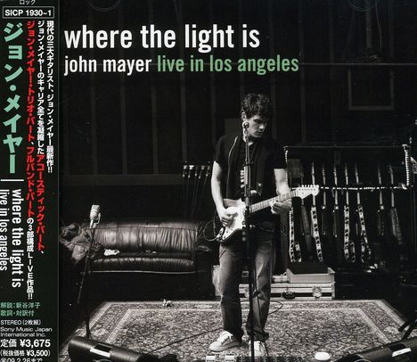 John Mayer: Where The Light Is: Live In L.A., 2 CDs