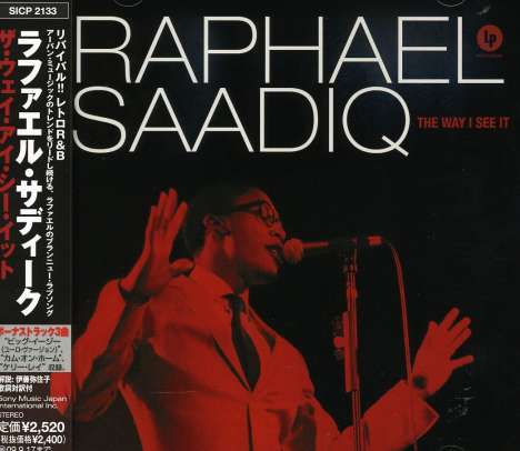 Raphael Saadiq: The Way I See It +4, CD
