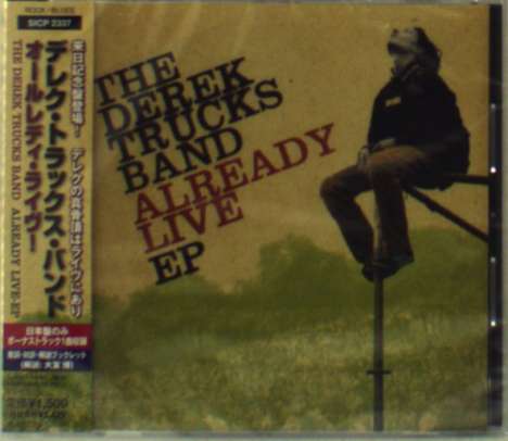 Derek Trucks: Already Live EP, CD