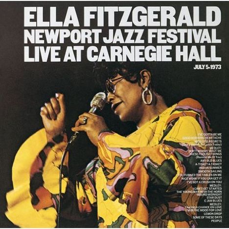Ella Fitzgerald (1917-1996): Newport Jazz Festival - Live At Carnegie Hall 1973 (Blu-Spec CD 2), 2 CDs