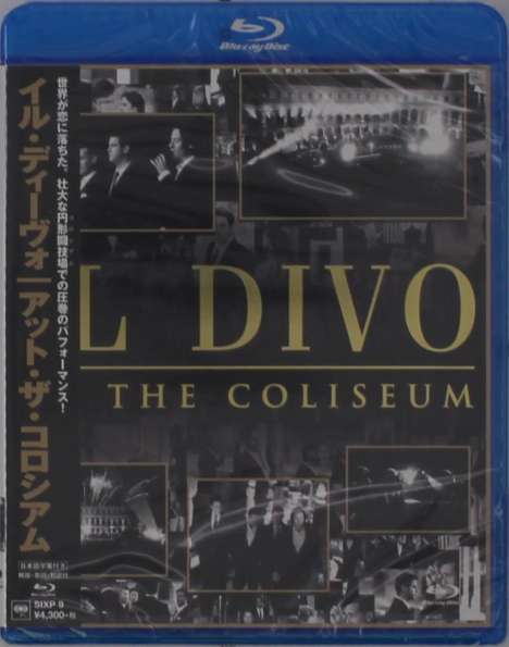 Il Divo: At The Coliseum, Blu-ray Disc