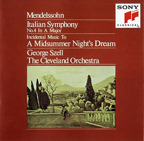 Felix Mendelssohn Bartholdy (1809-1847): Symphonie Nr.4 "Italienische", CD