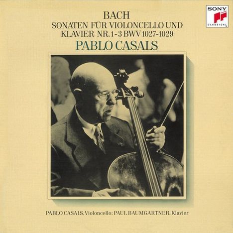 Johann Sebastian Bach (1685-1750): Cellosonaten BWV 1027-1029, CD