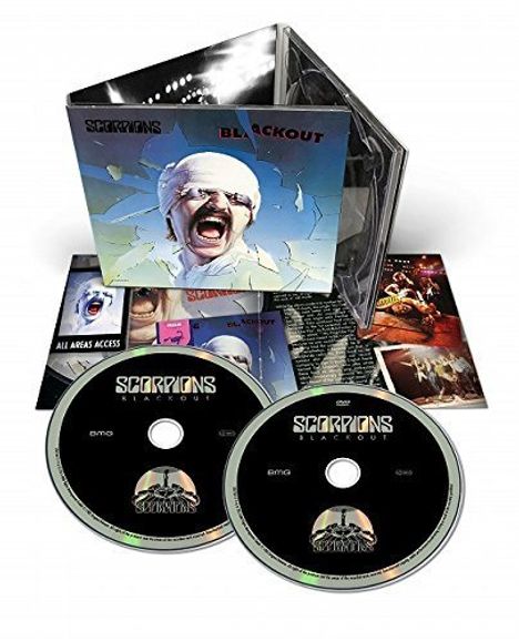 Scorpions: Blackout (Blu-Spec CD2) (Digipack), 1 CD und 1 DVD