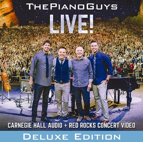 The Piano Guys: Live! (Deluxe-Edition), 1 CD und 1 DVD