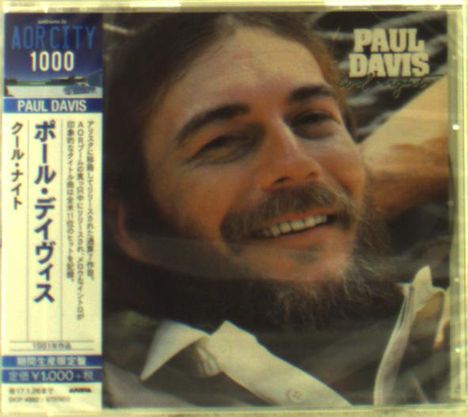 Paul Davis: Cool Night (Reissue) (Limited Edition), CD