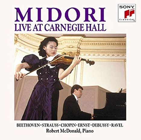 Midori live at Carnegie Hall, CD