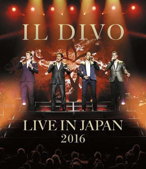 Il Divo: Live In Japan 2016, Blu-ray Disc