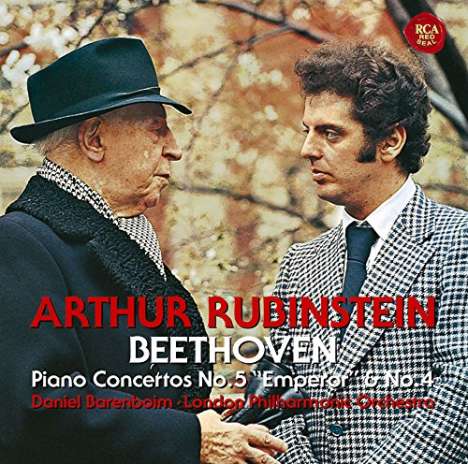 Ludwig van Beethoven (1770-1827): Klavierkonzerte Nr.4 &amp; 5 (Blu-spec CD), CD