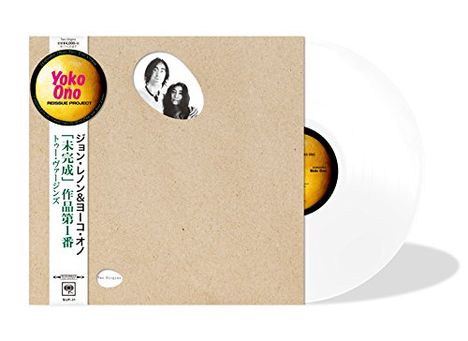 John Lennon &amp; Yoko Ono: Unfinished Music No. 1: Two Virgins (remastered) (Limited-Edition) (White Vinyl) (+Bonus), LP
