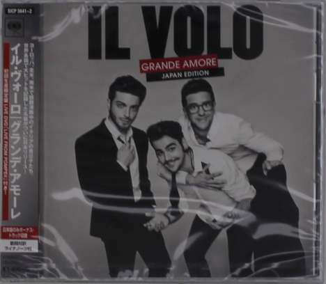 Il Volo: Grande Amore (Japan Edition), 1 CD und 1 DVD