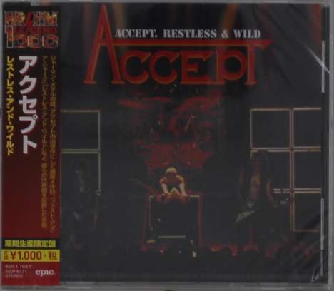 Accept: Restless And Wild, CD
