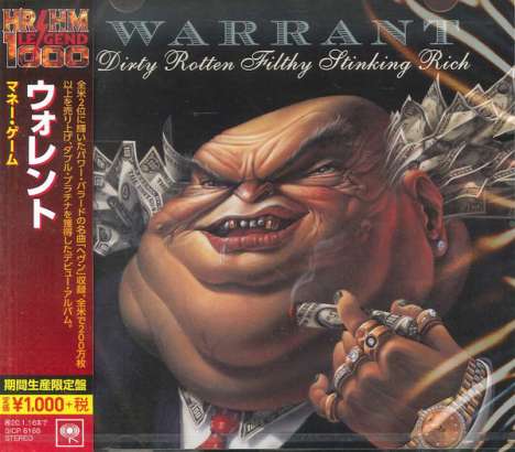 Warrant: Dirty Rotten Filthy Stinking Rich, CD