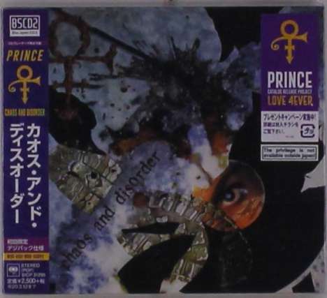 Prince: Chaos And Disorder (Blu-Spec CD2) (Digipack), CD