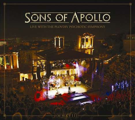 Sons Of Apollo: Live With The Plovdiv Psychotic Symphony (Digipack), 3 CDs