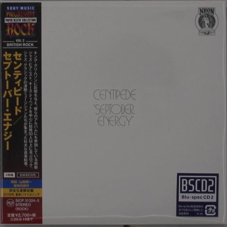 Centipede: Septober Energy (Blu-Spec CD2), 2 CDs