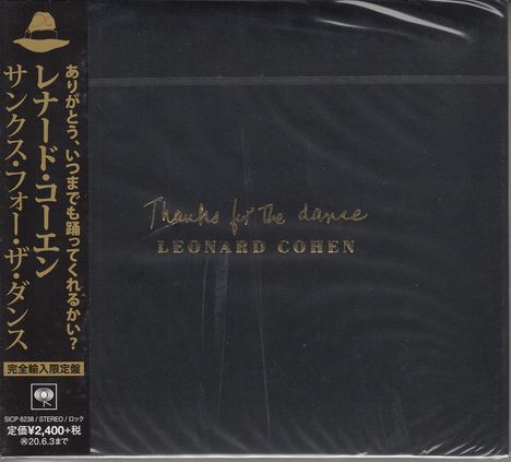 Leonard Cohen (1934-2016): Thanks For The Dance (Non Japan-Made Disc), CD
