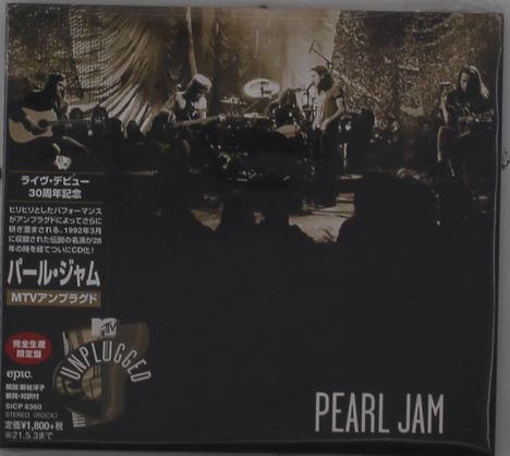 Pearl Jam: MTV Unplugged (Digisleeve), CD