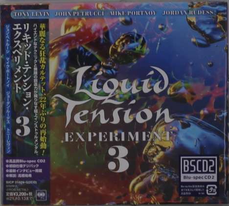 Liquid Tension Experiment: LTE3 (Digipack) (Blu-Spec CD2), 2 CDs