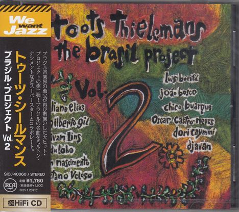 Toots Thielemans (1922-2016): The Brasil Project Vol.2, CD