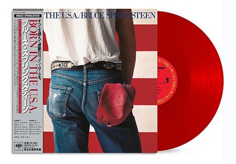 Bruce Springsteen: Born In The U.S.A. (Red Clear Vinyl), LP